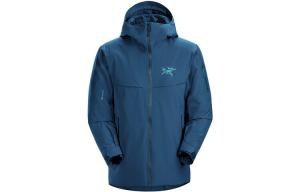 Мужская лыжная куртка Arcteryx, цвет Black/Storm Seeker