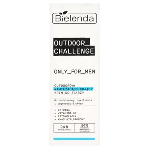 Увлажняющий и успокаивающий крем для лица на открытом воздухе, 50 мл Bielenda Outdoor challenge