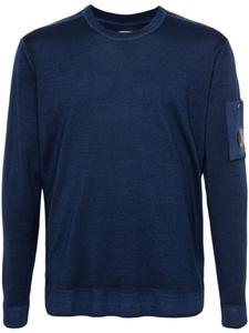 C.P. Company свитер с линзами, синий