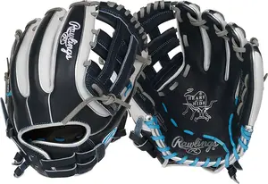 Перчатки Fastpitch Rawlings 11,75 дюймов Heart of the Hide серии R2G, 2024 г, темно-синий