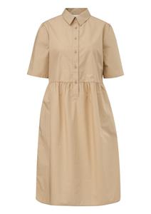 Платье рубашка comma casual identity Shirt Dress, кэмел