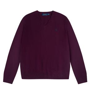 Свитер мужской бордовый Polo Ralph Lauren, бордовый