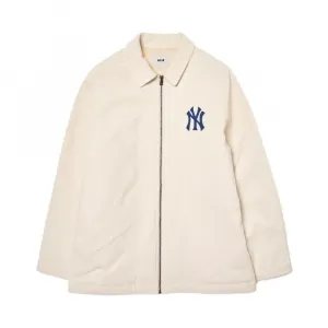 Футболка New York Yankees унисекс dark cream MLB, кремовый