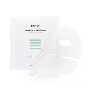 Ледяные запаянные бесшовные гидрогелевые маски для лица успокаивающие подтягивающие увлажняющие для всех типов кожи BIOEFFECT, 1 Pc