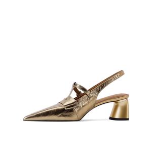Туфли на высоком каблуке для женщин Shesrim, Gold