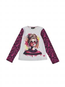 KOROSHI Лонгслив в белом цвете