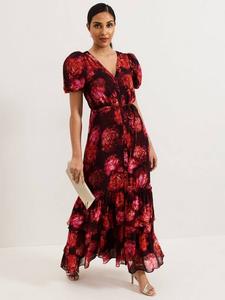 Миниатюрное платье amaris в цветочек Phase Eight, разноцветный