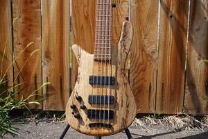 Басс гитара Warwick Custom Shop Streamer Stage 1 Neck Through LTD 2021 Left-Handed 5-String Bass - 25/25 Made NOS