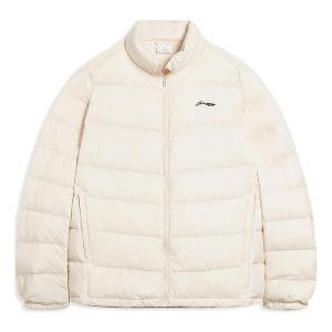 Куртка теплые спортивные пуховики Li-Ning, белый