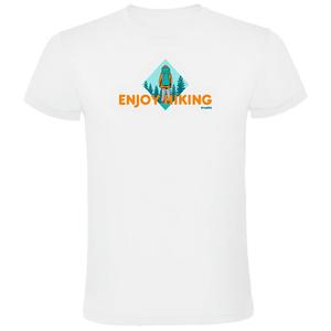 Футболка с коротким рукавом Kruskis Enjoy Hiking, белый
