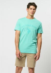 Рубашка с принтом ARCHIBALD U.S. Polo Assn., зеленый