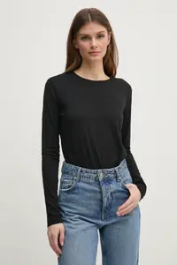 Футболка с длинным рукавом Sisley, черный