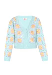 IZIA Кардиган из трикотажа в зеленом цвете