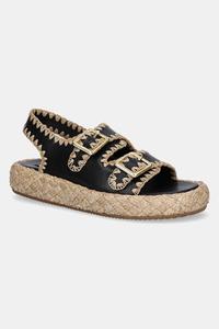 Кожаные сандалии Portofino Steve Madden, черный