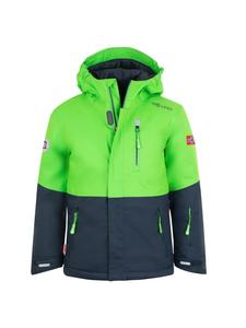Лыжная куртка Trollkids Hallingdal, цвет bright green
