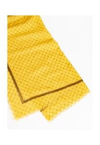 Шарф Trussardi, желтый