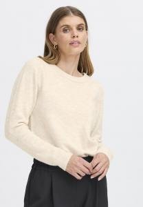Джемпер Fransa Jumper, Limestone Melange/Mottled Beige