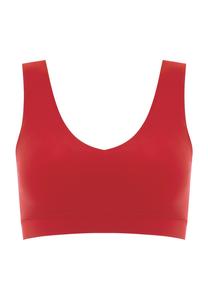 Бюстье однотонное, на широких бретелях, для женщин CHANTELLE, красный