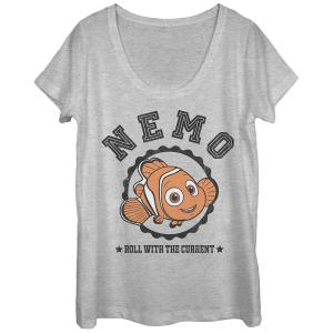 Футболка Nemo с круглым вырезом в университетском стиле Disney/Pixar Finding Nemo Juniors Licensed Character