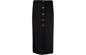 Повседневная длинная юбка женская черная PINKO