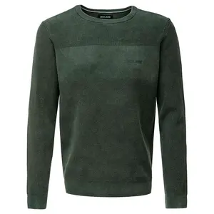 Свитер Salsa Jeans Waffle Regular Fit, зеленый