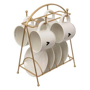 Кофейная чашка Secret de Gourmet, 15x26x19,7 см, бежевый