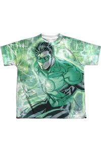 Футболка с коротким рукавом для подростков "Зеленая молния" Justice League of America Gildan