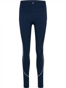Hummel Леггинсы Hmlpulse женские в цвете «синий»