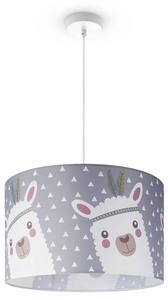 Подвесной светильник Paco Home Hugo Pd1 Ela 214, алюминий - многоцветный - белый - высота: 27 см