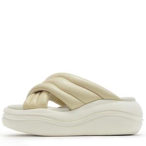 Сандалии-тапочки с подошвой из резиновой пены, женские, светло-абрикосовые VITTORIO VENTURA, Light Apricot