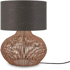 Настольная лампа KALAHARI E27 1 шт. Good&Mojo, антрацит