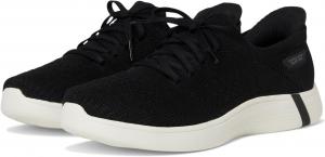 Кроссовки SKECHERS Performance On-The-Go Hands Free Slip-ins Swift w/ Knit Fit, черный/белый