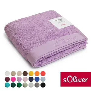 Полотенце s.Oliver s.Oliver, премиум качество, 600 г/м², также доступно в наборе большой выбор цветов, также в виде банного полотенца, моющей рукавицы, гостевого полотенца S.Oliver, фиолетовый
