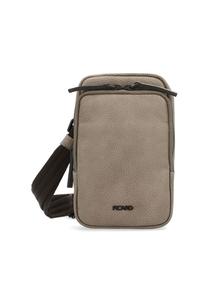 Повседневная кожаная сумка через плечо 11 см PICARD, тауп