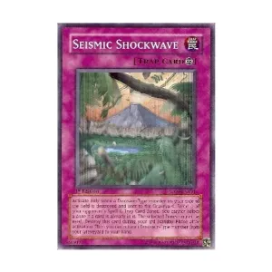 CCG Сейсмическая ударная волна (Обычная), Yu-Gi-Oh - Structure Deck - Dinosaur's Rage - Singles