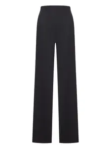 Брюки с боковой полосой Satira Max Mara, черный