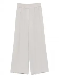 Брюки с эластичным поясом Peserico, серый