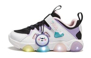 Детские тренировочные кроссовки FILA BP, White and Purple