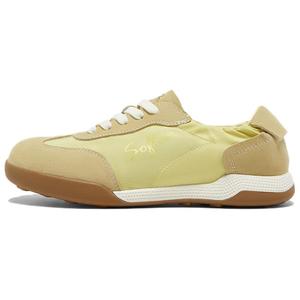 BASTO Дышащие женские низкие повседневные туфли желтого цвета, цвет Yellow