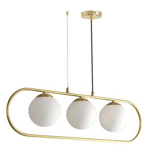 Подвесной светильник Toollight App915-3Cp Glamour Gold, 3 источника света E27, 81X22,5-105 см, регулируемый Toolight, золото