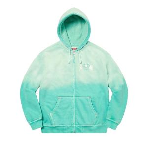 Толстовка Supreme x True Religion Zip Up Hooded Sweatshirt 'Aqua', синий