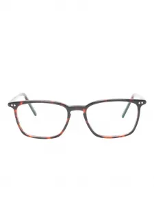 Очки в прямоугольной оправе Lunor, коричневый