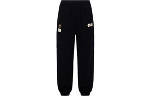 Трикотажные спортивные штаны мужские черные Evisu, черный