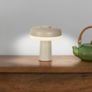 Светодиодная настольная лампа Näve Pilu, акриловое стекло / железо - 1 лампа - бежевый