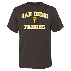 Молодежная коричневая футболка San Diego Padres Heart & Soul Outerstuff, цвет Pad Brown
