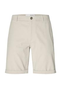 Шорты-Бермуды с подвернутым краем штанины Selected, цвет 276277002 pure ca