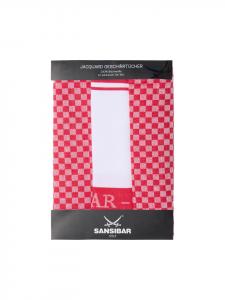 Sansibar Набор из 3 предметов: набор кухонных полотенец красного цвета