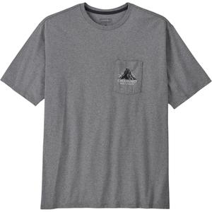Футболка Chouinard Crest Patagonia, gravel heather серый/glh