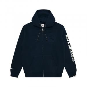 Aape Куртка с капюшоном A Bathing APE® с логотипом, Dark Blue NYX
