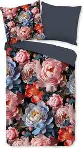 Пододеяльник Good Morning 135x200 + 1* 80x80 см - пионы/цветы Muller Textil